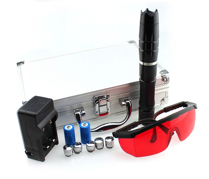 Black 200mw Red Burning Laser Pointer 18650 Battery Laser Pointer
