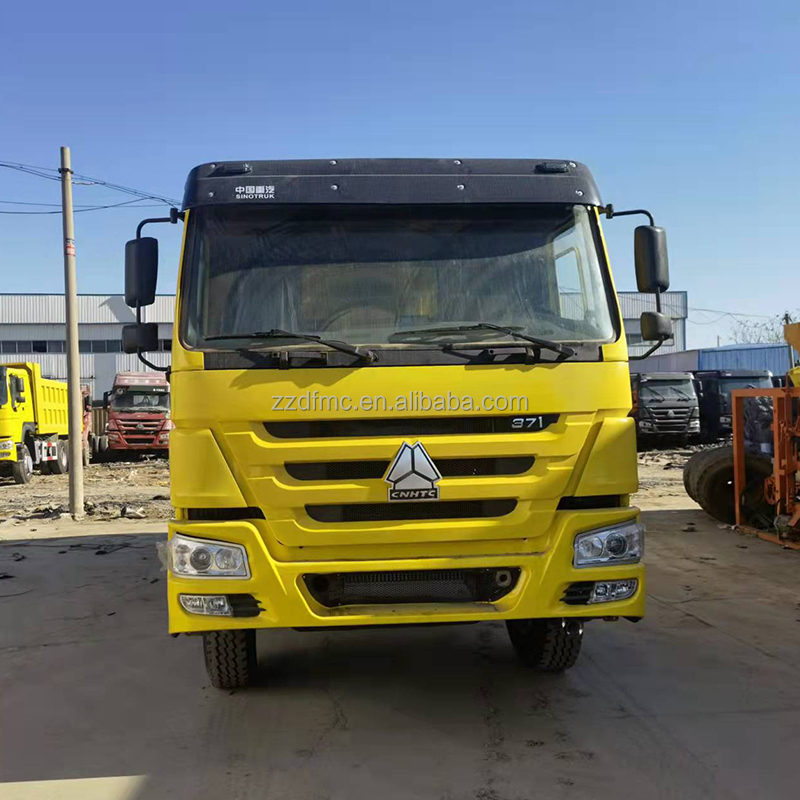 Euro 2 2015 Used Dump Truck HOWO 371HP 6x4 25 Ton Loading Second Hand Tipper Truck