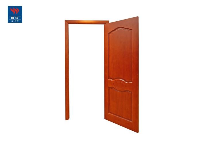 Hotel Solid Wood 1 Hour Fire Rated PVC Flush Door