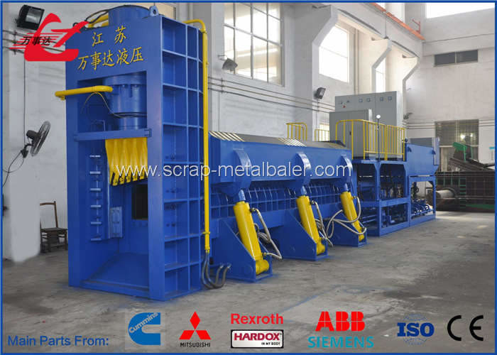 Hydraulic Shear Baler Waste Metal Scrap Shear Baling Machine PLC Automatic Control
