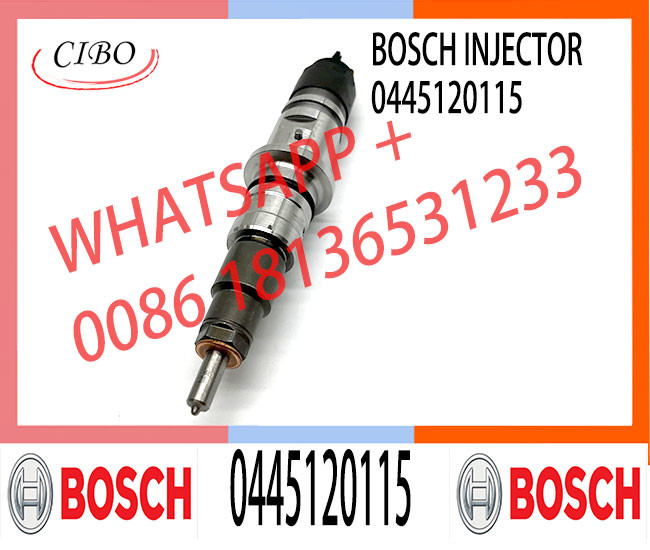 0445120115 Diesel Engine Parts Common Rail Fuel Injector 0445120115