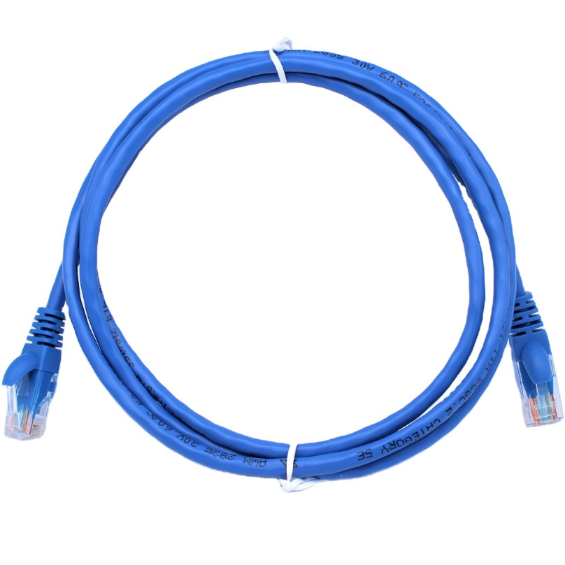 Various Lengths RJ45 To RJ45 UTP 24AWG Cat6 Patch Cord 4 Pairs 8P8C