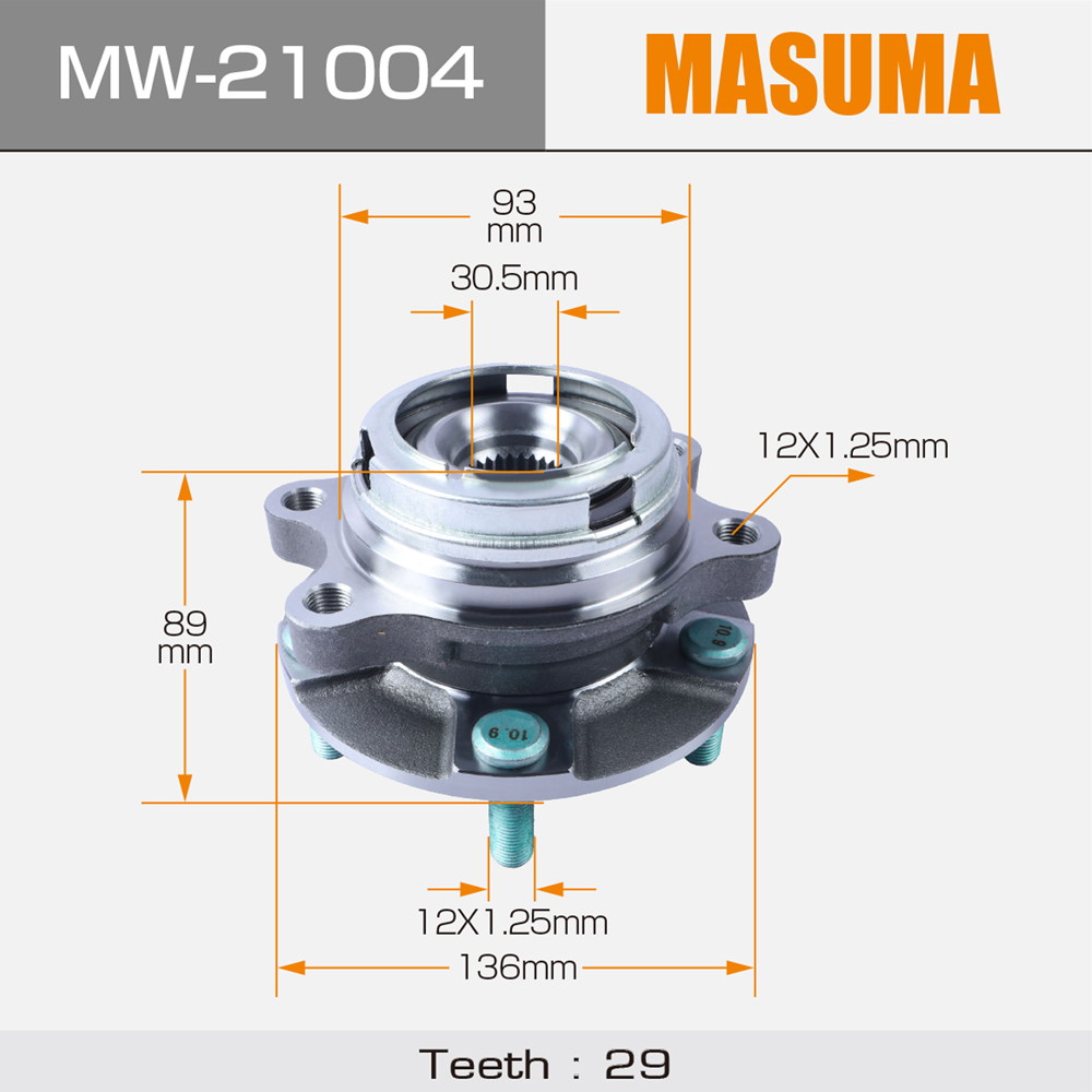 Top- ALTIMA Rear Wheel Hub Unit 40202-CA010 40202-CA06C 40202-ZM70A for NISSAN MURANO