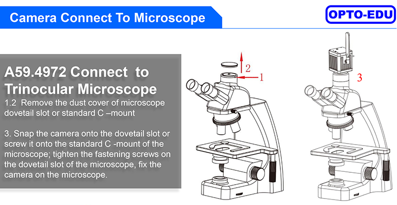 Digital 5G Usb Microscope Camera OPTO EDU A59.4972