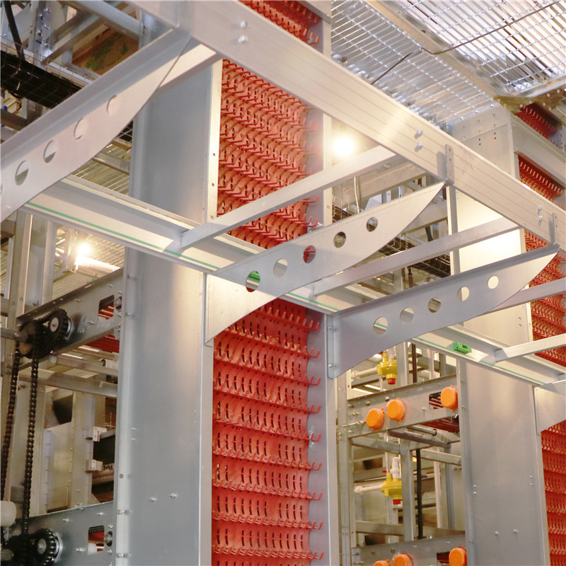 4-8 Tier Layer Egg Cages Chicken Battery Poultry Farm