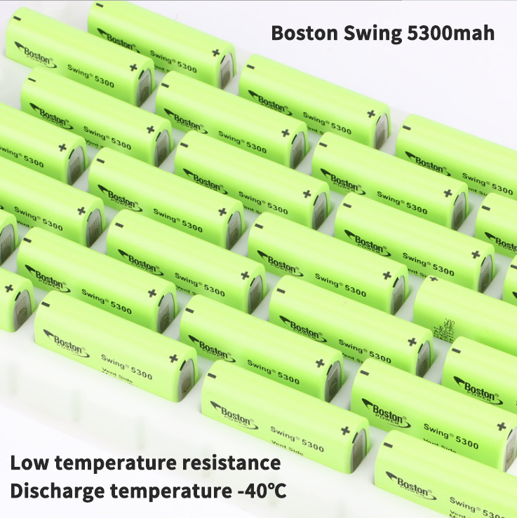3.7V 5300mAh Li Ion Lithium Battery Cell 4Pcs 3000 Cycles