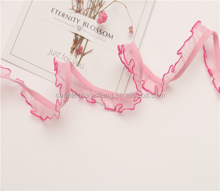 10mm Nylon Elastic Band Underwear Lady Lace Webbing
