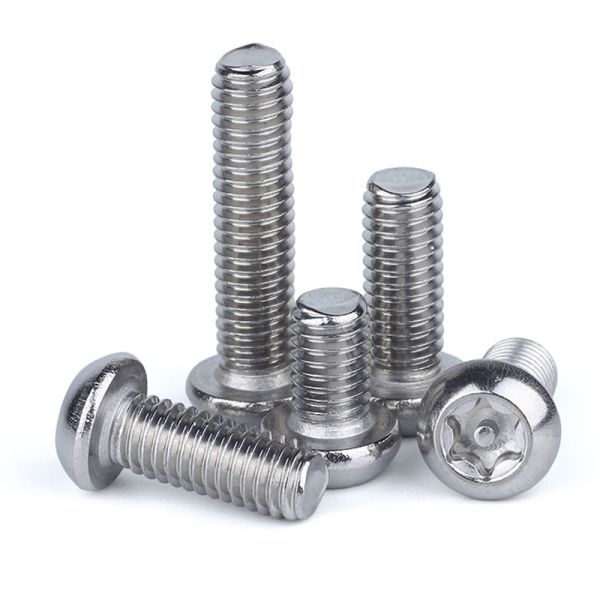 SS304 Automatic Torx Hexalobular Socket Pan Head Anti theft Screws YJT4030