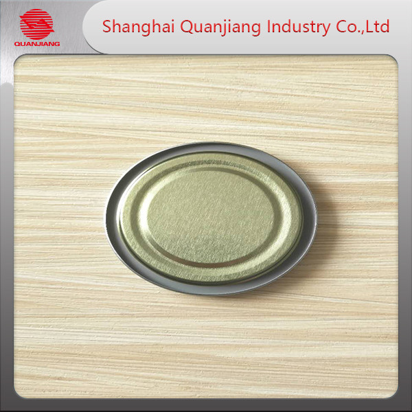 Golden 300# 72.9mm Diameter Tinplate Bottom Antiacid Round Tinplate Cover