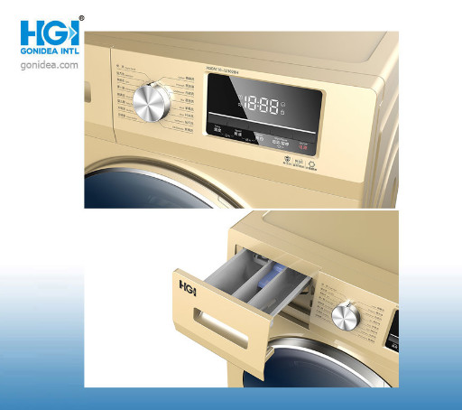 LED Display Laundry Front Loading Washing Machine 9kg G Series Home Use