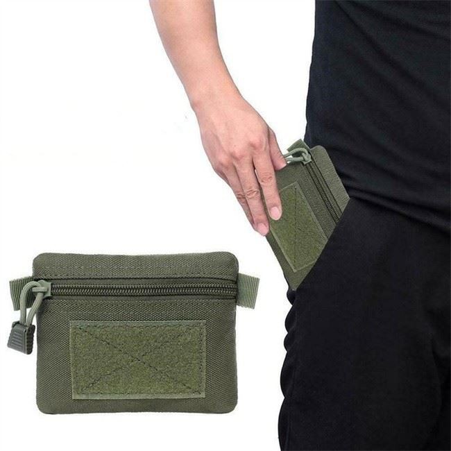 Outdoor Military Canvas Storage Bag, Men'S Canvas Small Messenger Bag Casual Shoulder Bag Chest Bag Travel Carry Bag