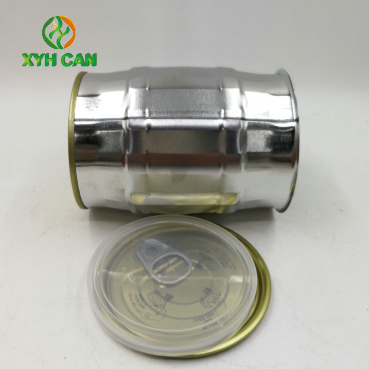 FDA CMYK Printing 400ML Expansion Metal Cans For Coconut Oil packing