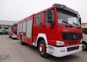 China Water Tank Fire Fighting Vehicles 8-12 CBM 290 HP Emergency Rescue Vehicles on sale