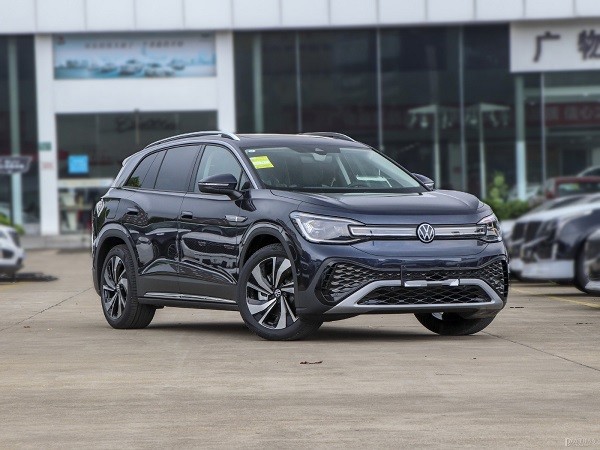NEDC 565km Electric 5 Door Cars 7 Seats ID6 CROZZ Volkswagen Electric SUV 160km/H