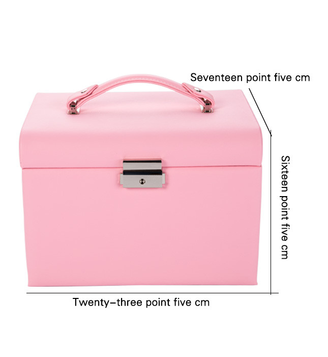 Water Resistant Three Layer Luxury Jewelry Box For Parents Eco Friendly