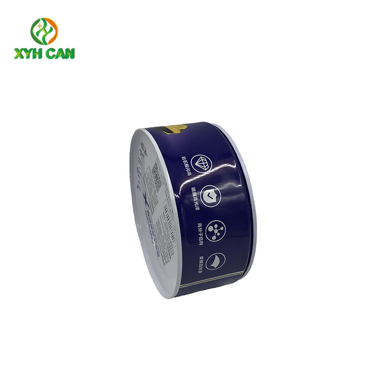 Wax Tin Can Recyclable Box Latas Wax Tin 250ml-500ml CMYK Off Set Printing
