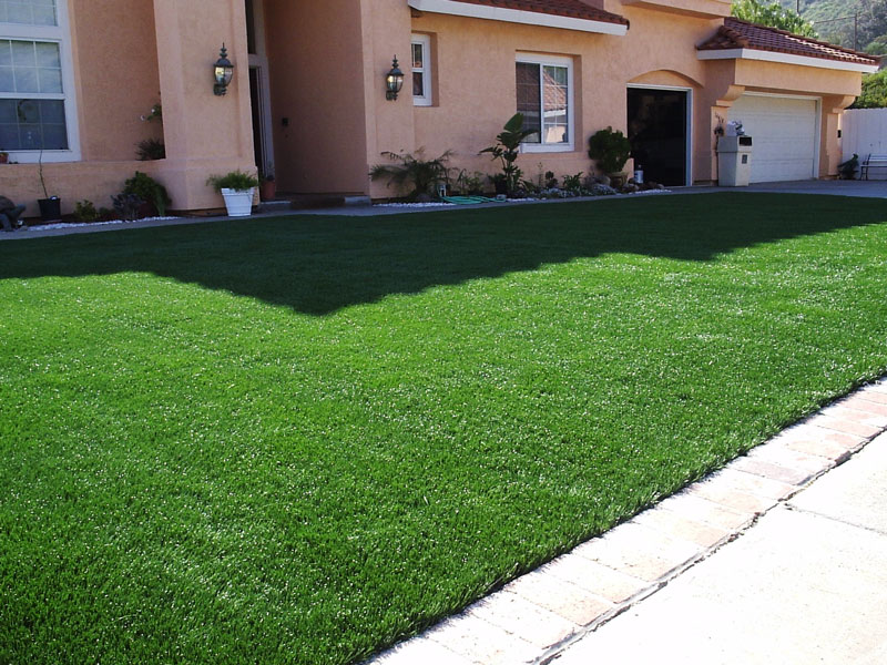 China Factory SBR Latex Fake Grass Fence Wall 40mm Artificial Grass Front Lawn Directly Price