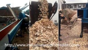 Buy cheap Large Capacity Waste Wood Shredder With Wear Resistance Shredding Room product