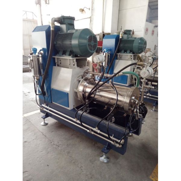 100L Capacity Horizontal Nano Bead Mill with PU Material for Water-based Products