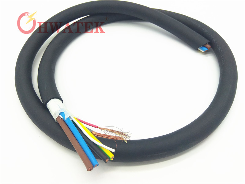 Electric Vehicle Charging Cable 11kw 16A 3 Phase CE Approved