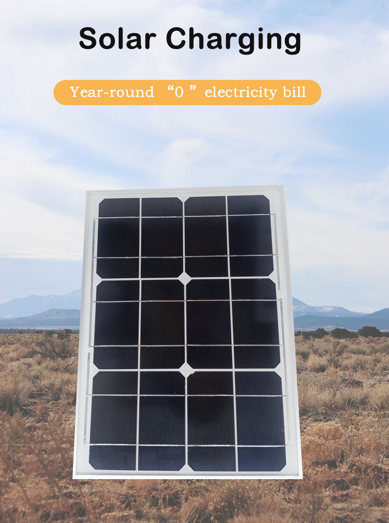 20W / 6V Mini DC Solar Lighting Kit With Rechargeable Lithium Battery Lighting System