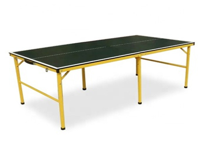 Portable Small Kids Table Tennis Table / Foldable Leg Ping Pong Table