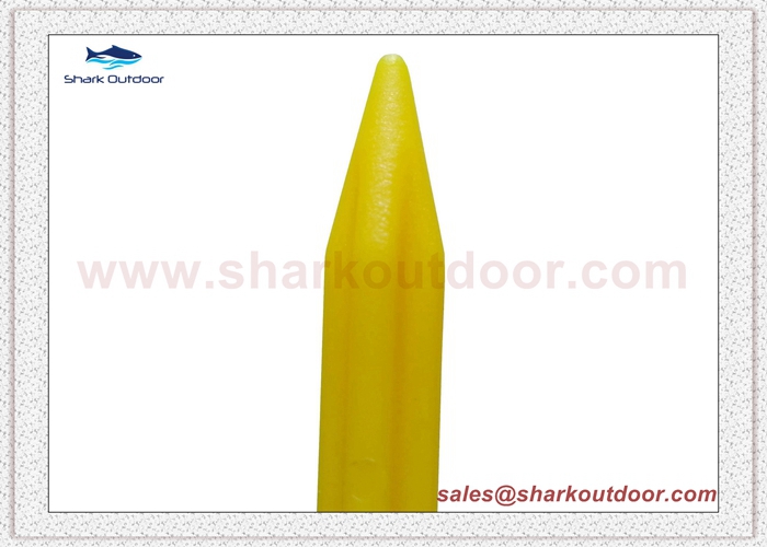 High quality PP or ABS plastic tent peg for outdoor camping  6 in.