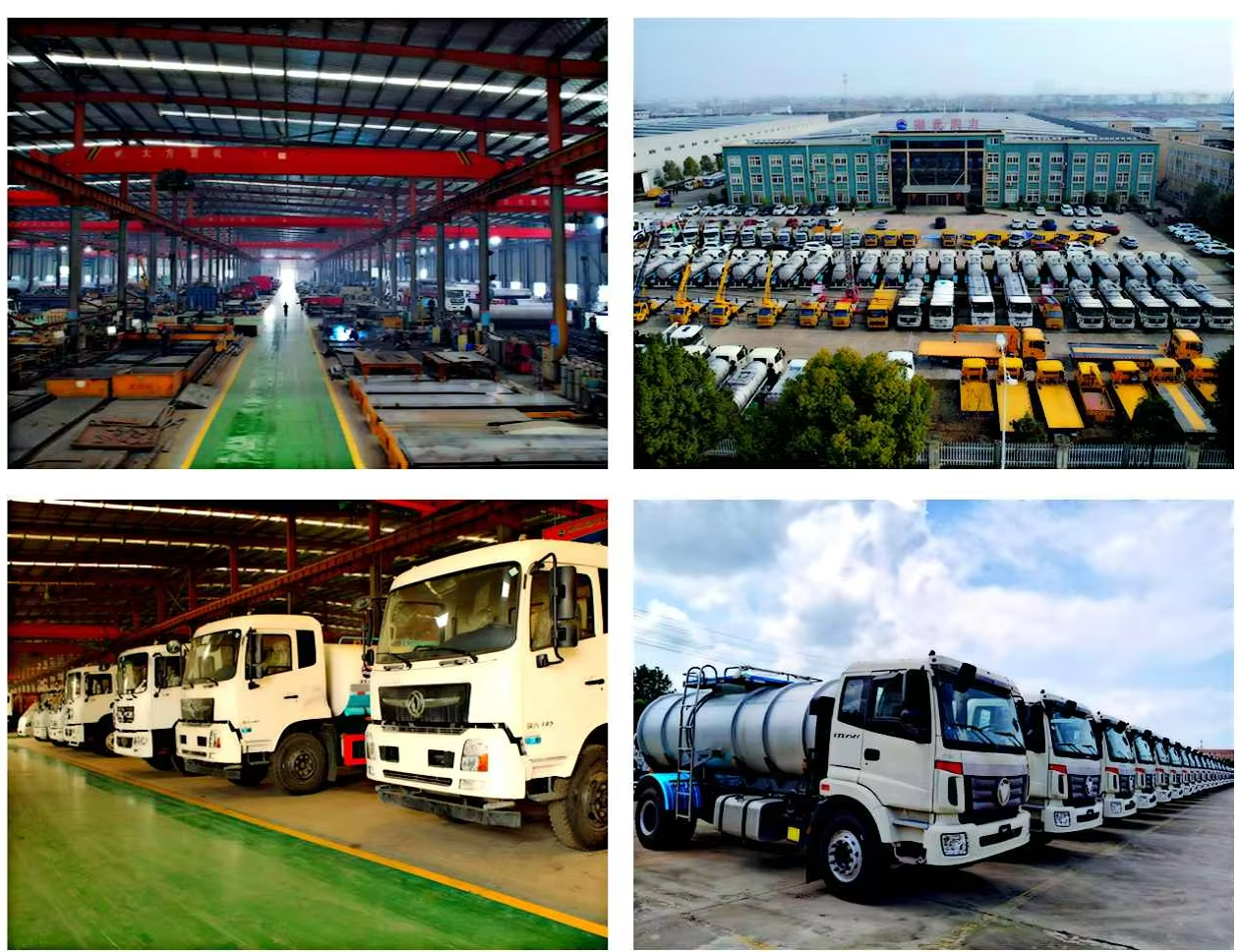 Customized Dongfeng 4*2 8 CBM Road Street Cleaning Sweeper Truck