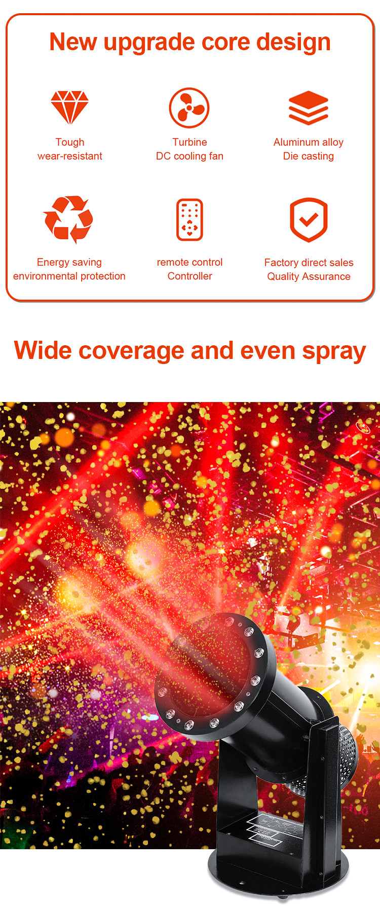 10m Paper Confetti Machine Dmx Large Confetti Blaster Machine Launcher