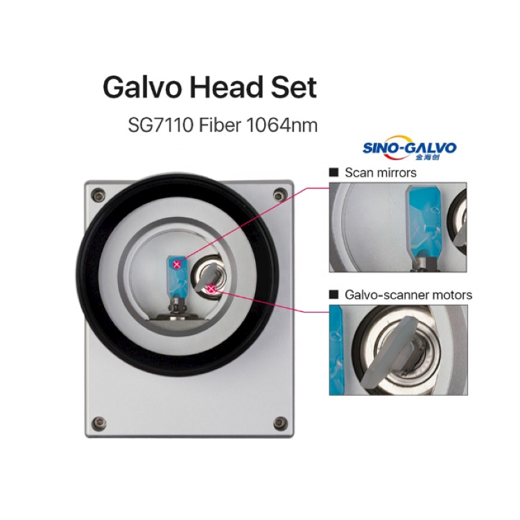 Fiber Laser Galvo Scanner Galvanometer 355nm 1064nm
