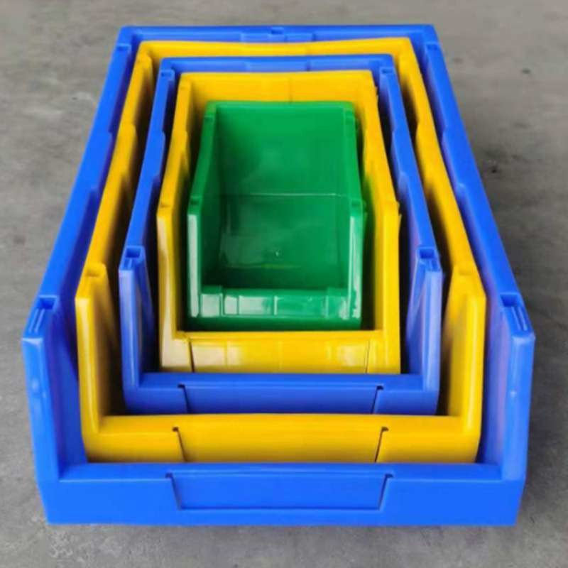 Hanging Stackable Plastic Bins 50kg Stacking Storage Boxes