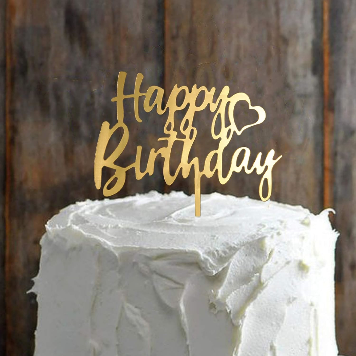 Birthday Cake Topper, 6pcs Acrylic Birthday Cake Toppers Happy Birthday Cake Toppers For Birthday Decorations