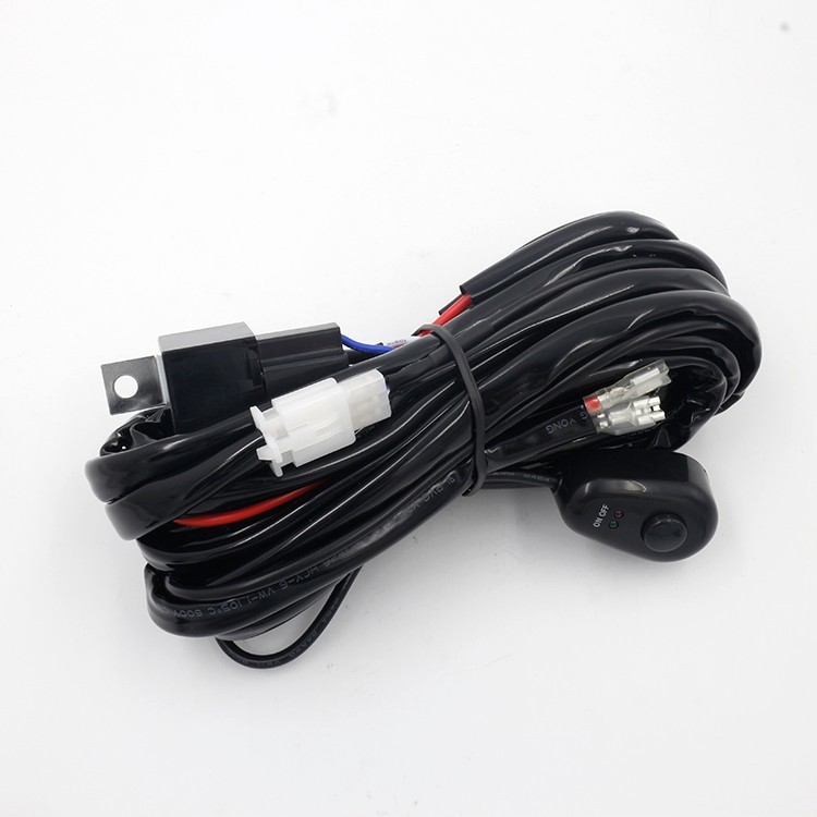 Offroad Light Bar Wiring Harness Kit DT Plug Auto Power LED Connecting for car accessories