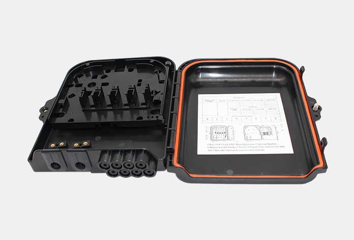 700 1 IP65 Fiber Access Terminal FAT 8 Ports Fiber Optic Distribution Box