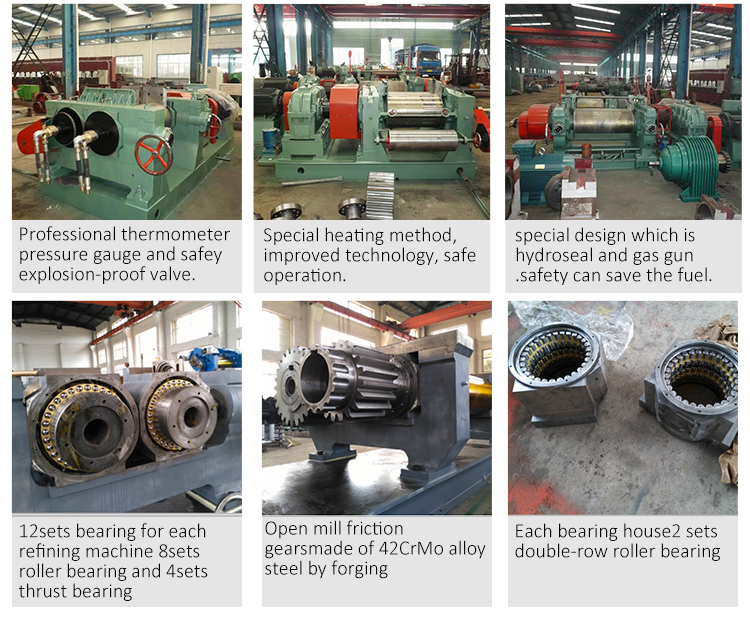 Automatic Rubber Refining Mill Flip Flop Making Machine Customized