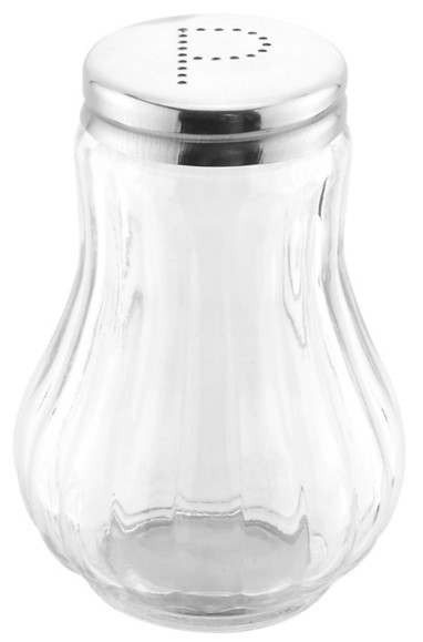 Salt and Pepper Shakers Soy Sauce and Oil Dispensers / High Transparent Glass Condiment Pots