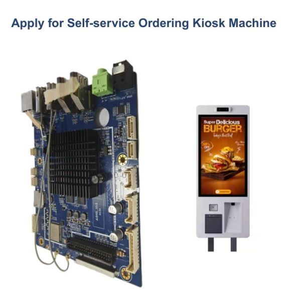 JLD-A03 Pcba Manufacturing Amlogic T972 Quad-core Android 9.0 Motherboard