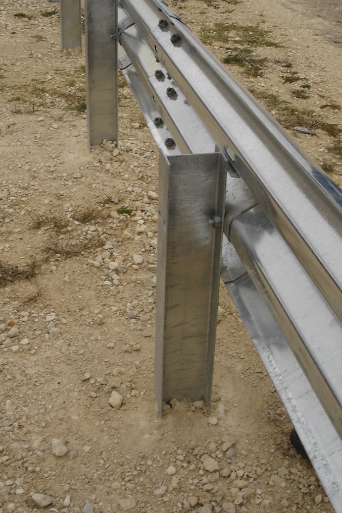 Road Traffic Safe H Post for Security Zinc Coated Galvanized Steel Highway Guardrail