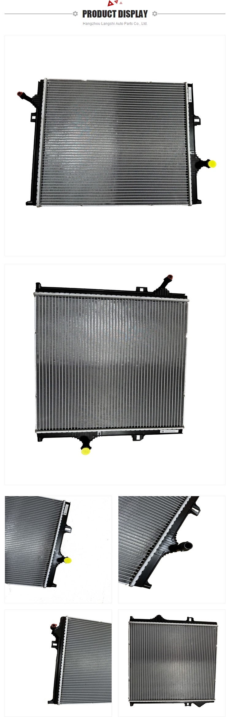 Car Fitment BMW Aluminum Radiator Water Tank for F30 F35 F31 17118482625 17118625430