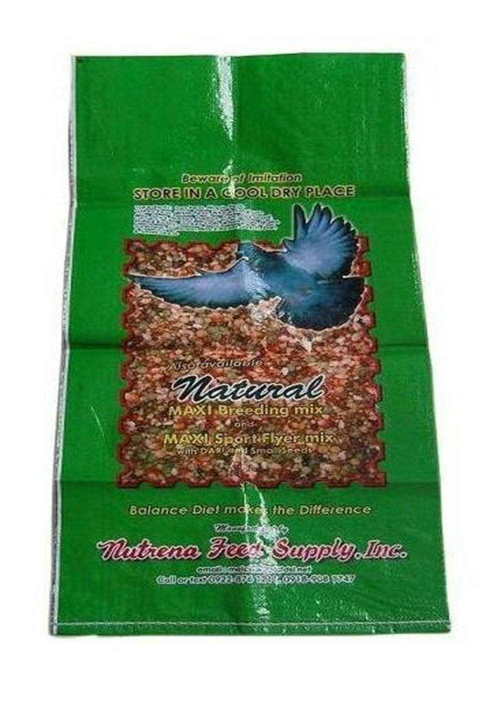 Waterproof Pp Woven Fertilizer Bag 50Kg Bopp Laminated Size Gusset