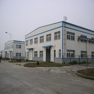 Environmental Light Steel Structure Prefab Warehouse with Office Room