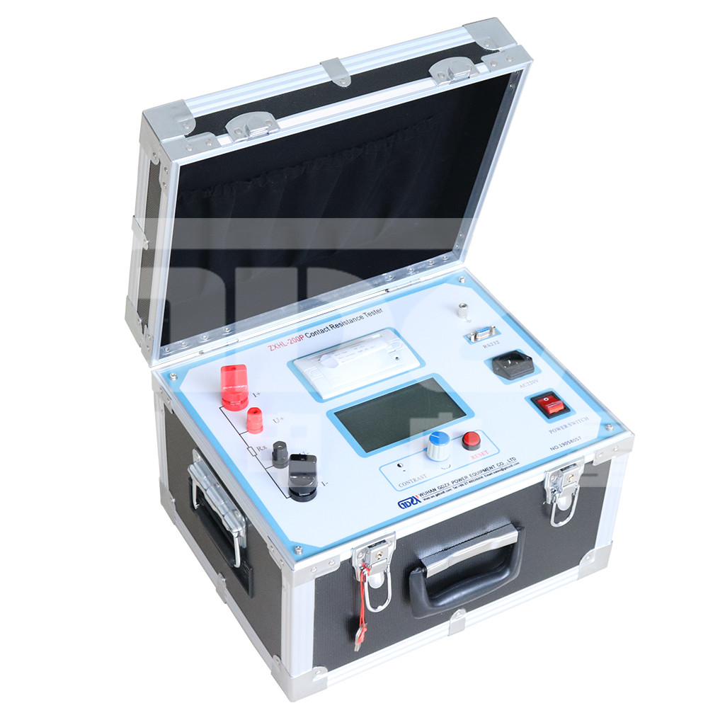 ZXHL-200P Loop And Contact Resistance Tester With Printer Test Current 100A 200A