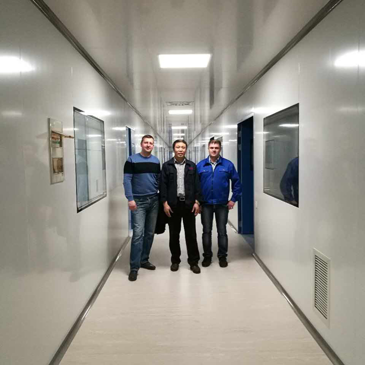 Epoxy Floor Modular Clean Room Panels Systems Federal 209E