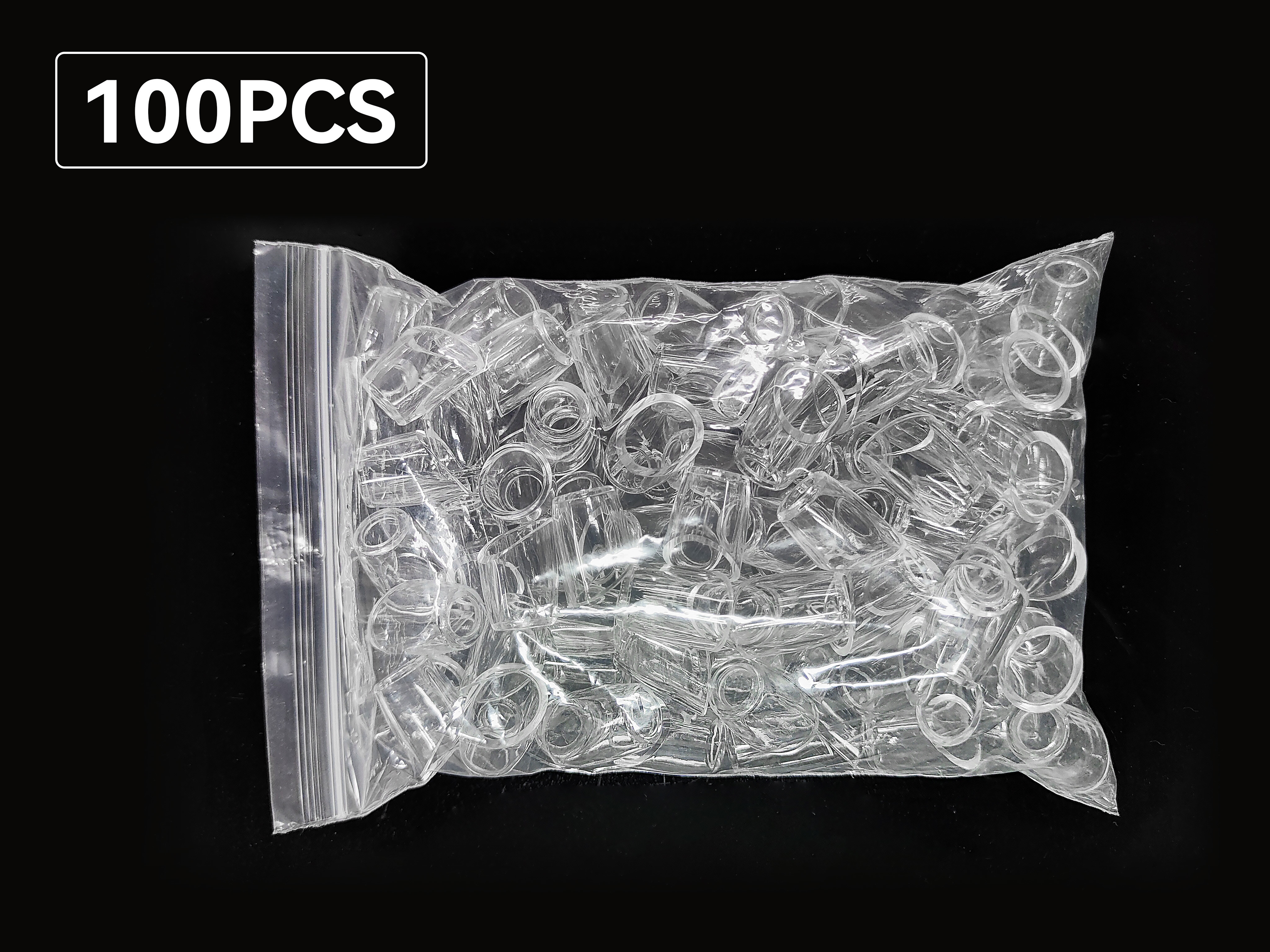 PP Transparent Alcohol Tester Mouthpiece Round Shape High Odor Resistance