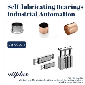 Buy cheap Straight Self Lubricating Plain Bearing / Bushings For Cylinder & Automatic Guide Rail product