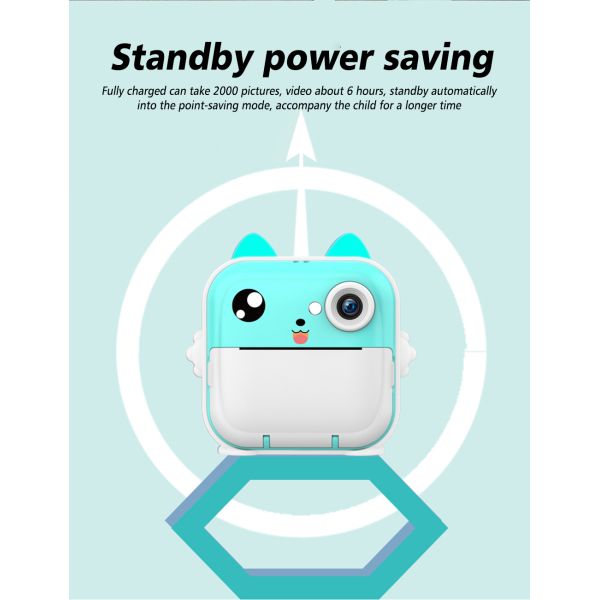 X11S Mini Dual Lens Kids Camera 1080P Bunny Cartoon Children Camera Adorable Toy Kids Selfie Digital Camera As Gift Prize