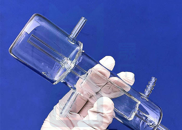 Transparent Quartz Glass Reactor For Chemical Test Separator