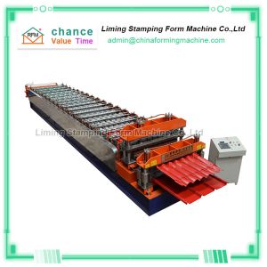 Buy cheap Double Layer Deck Roofing Sheet Roll Forming Machine product