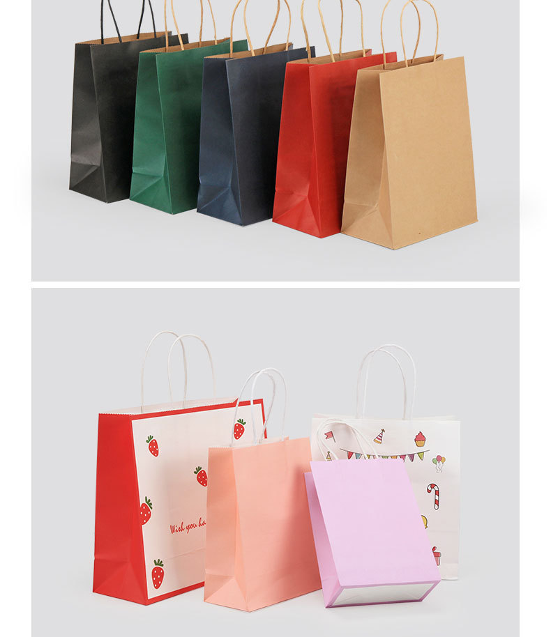 Recycled Retail Food Kraft Paper Snack Bags Packaging OEM