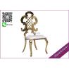 Buy cheap Gold Stainless Steel Wedding Chairs For Sale WIth Furniture Exporter (YS-80) from wholesalers